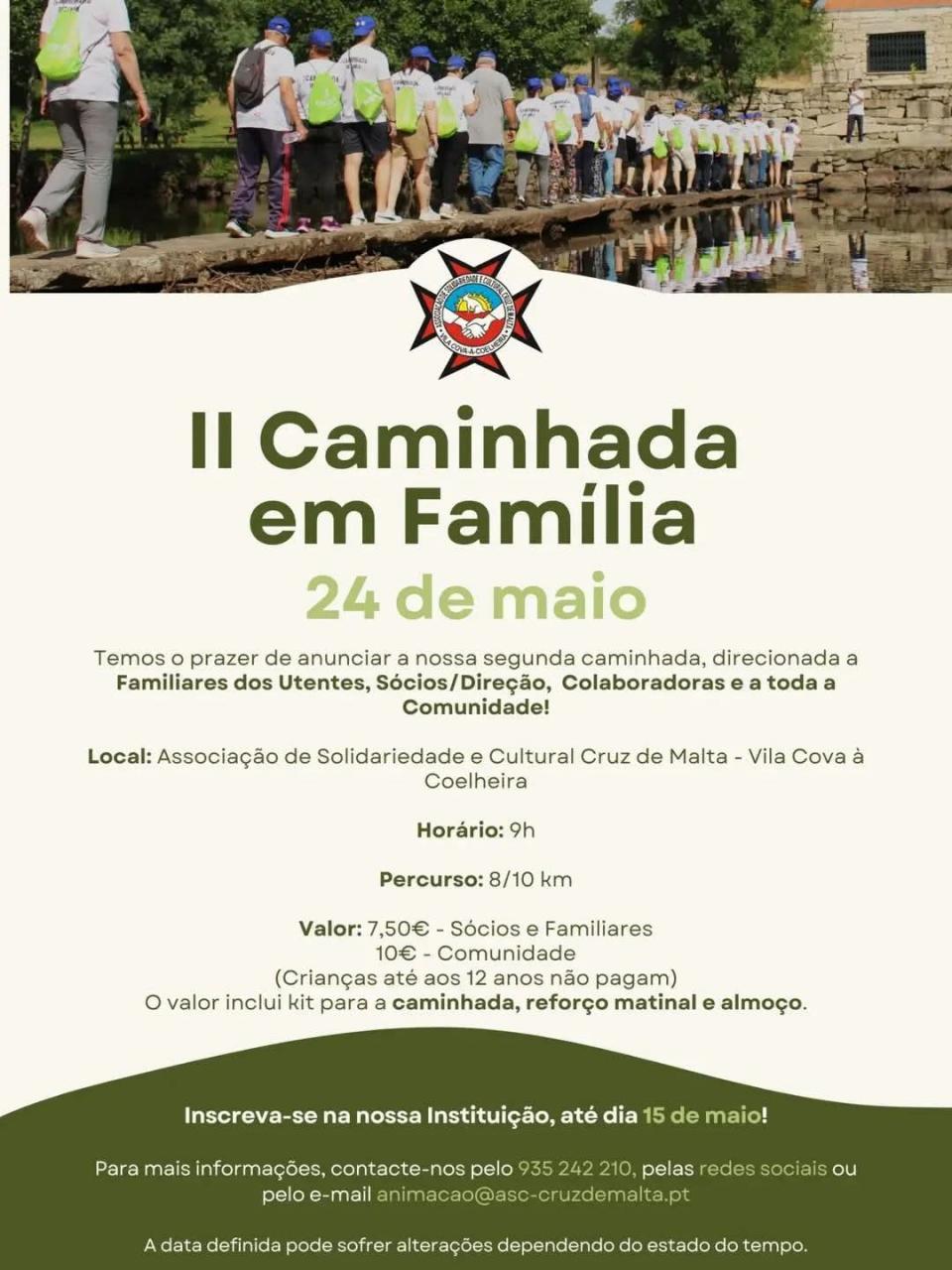 II CAMINHADA EM FAMILIA